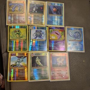 Pokemon Holographic Trading Cards Set